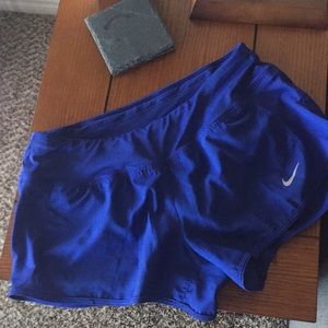 Nike dri-fit running shorts.